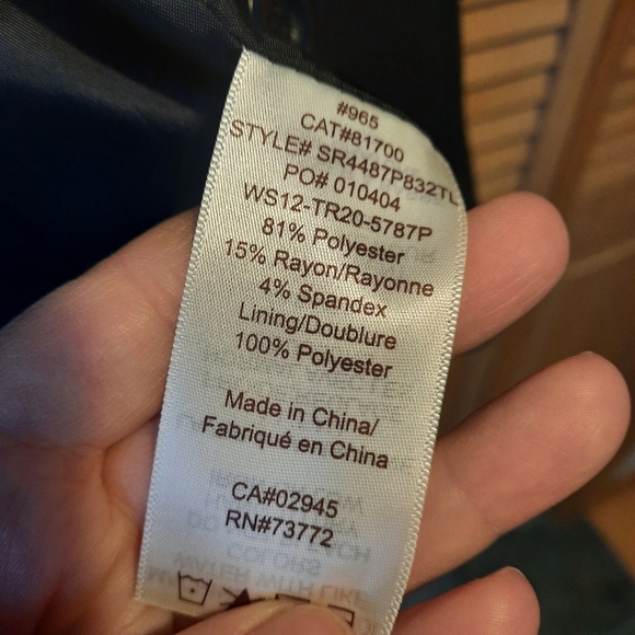 Tradition Black Blazer with Pockets - Picture 7 of 7